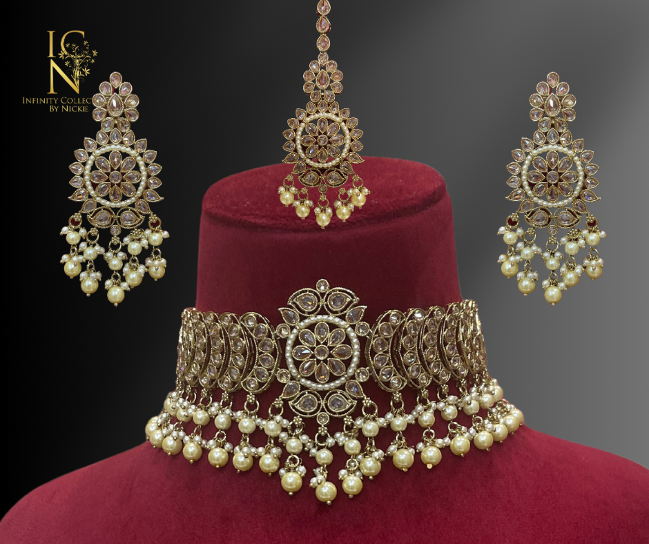 Antique Gold Necklace set