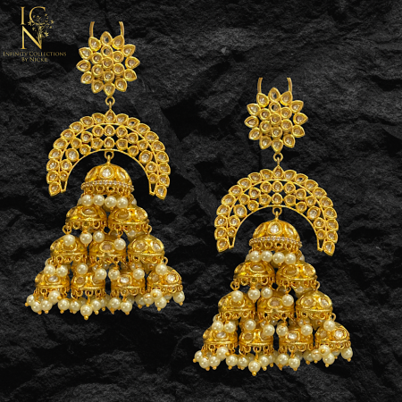 Multi Layered Jhumki