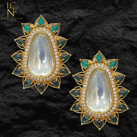 Uncut Kundan Studs