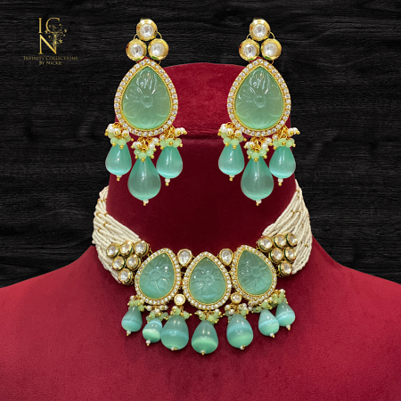 Mint Necklace set