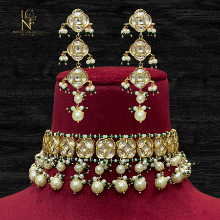 Uncut Kundan Polki Choker set