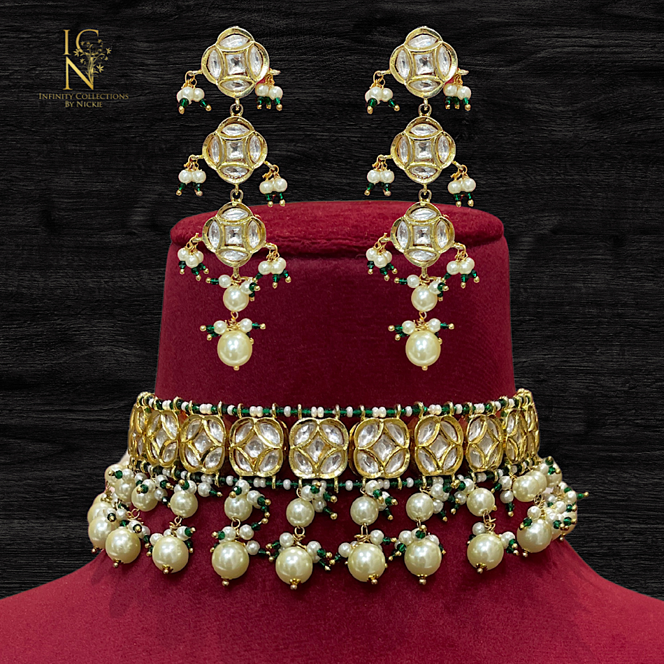 Uncut Kundan Polki Choker set