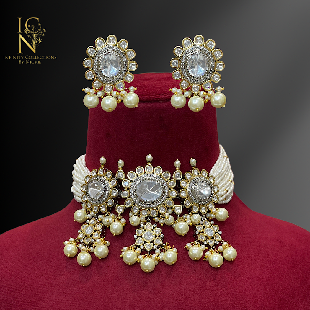 Fusion Kundan Necklace