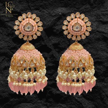 Kusum Kundan Jhumkas