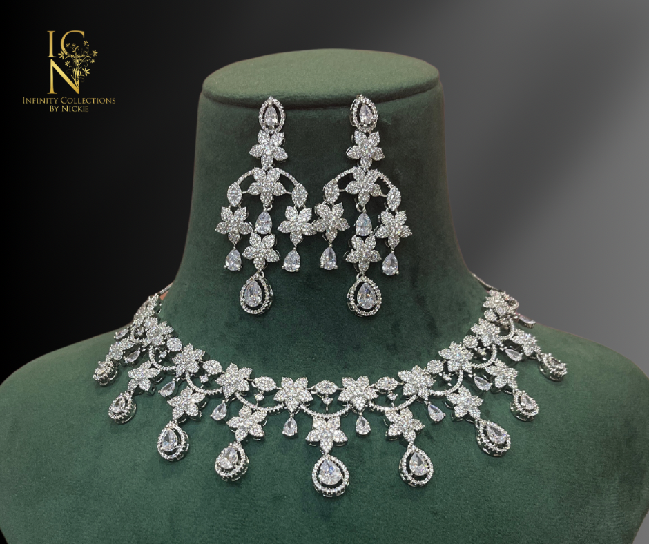 Designer American Diamond Set