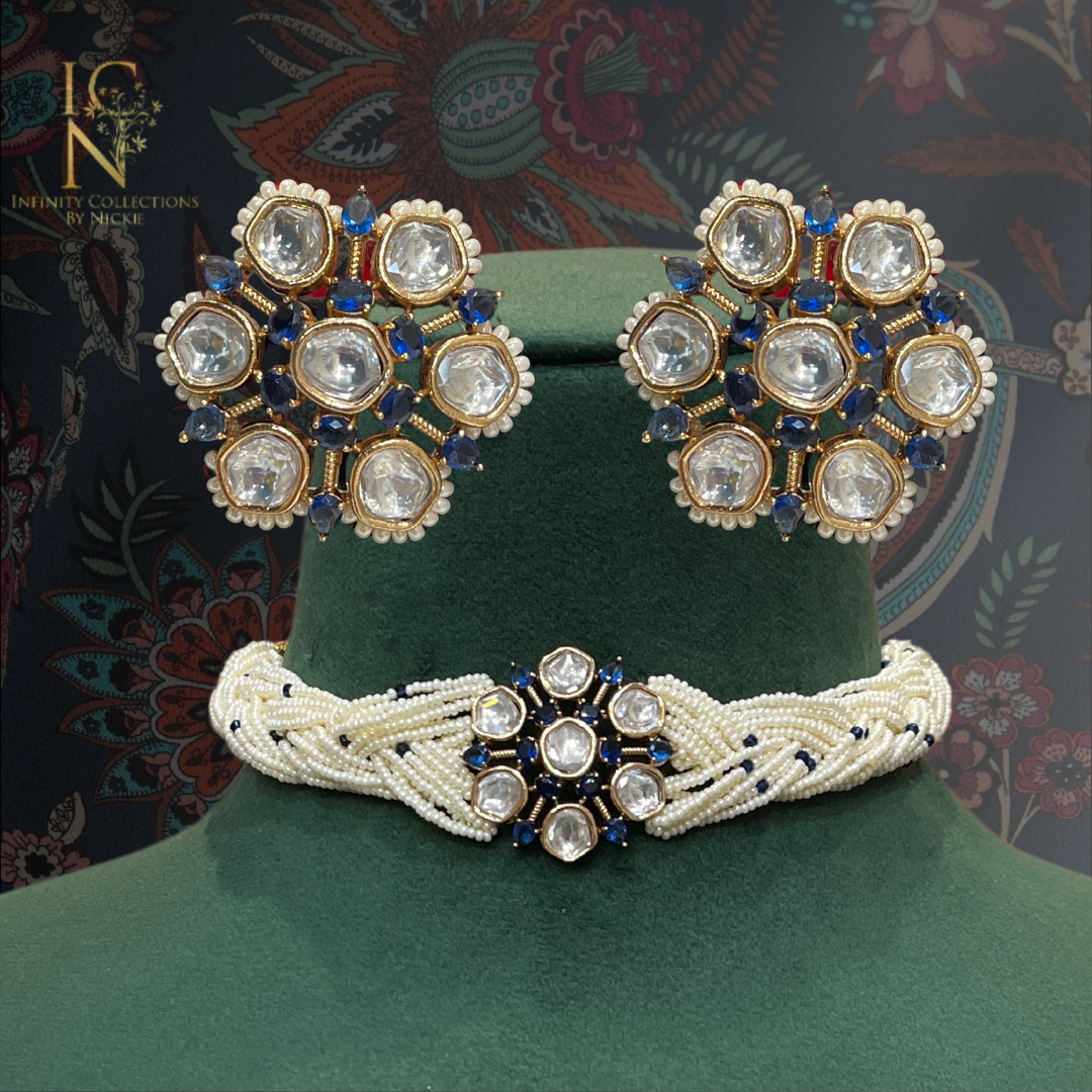 Polki Kundan Set