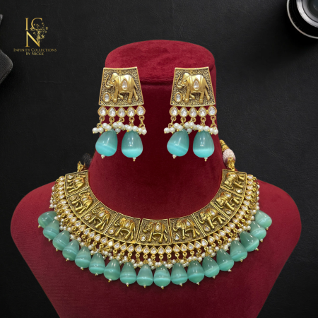 Antique Gold Necklace set