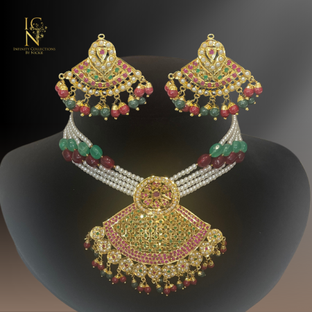 Royal Jadau Necklace set