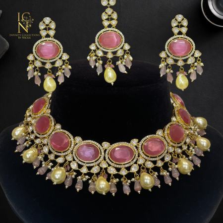 Designer Kundan Necklace set