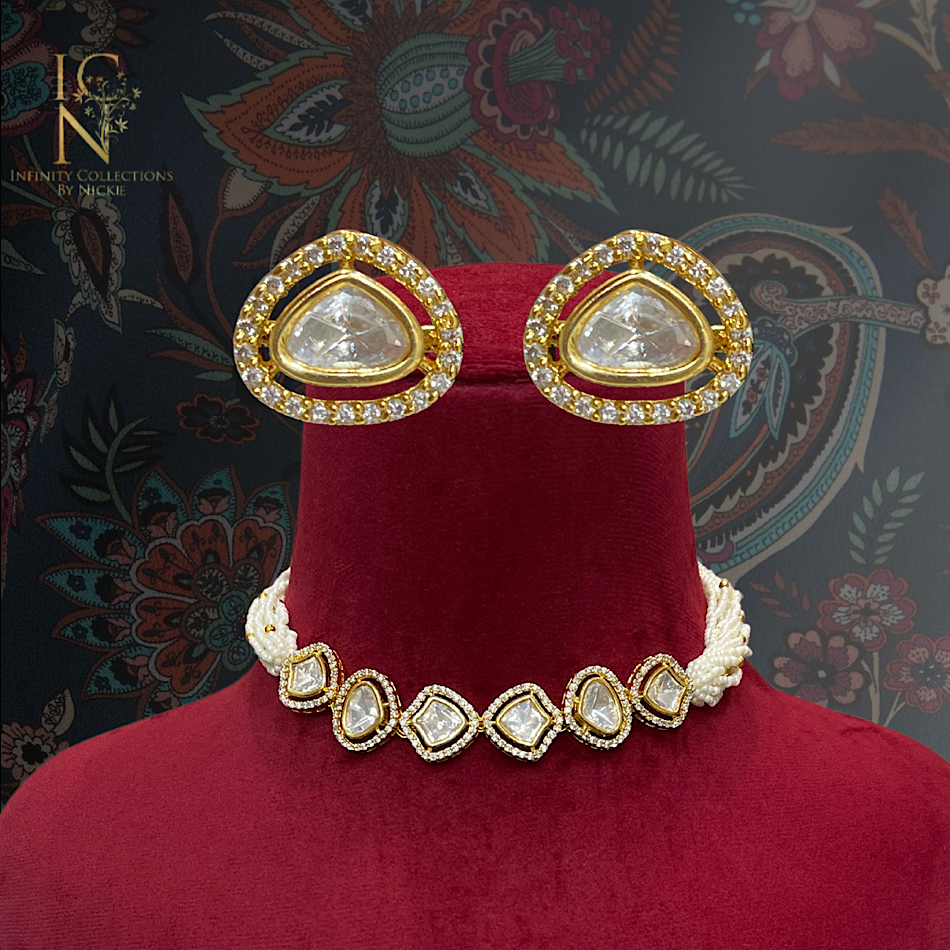 Kundan choker set
